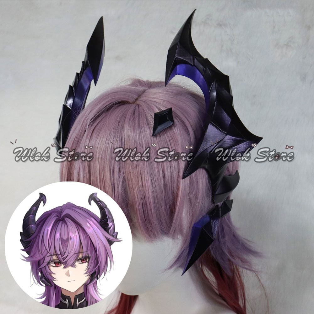 Cosplay Prop Making - アニメゲーム原神インパクトデュリンコスプレ帽子 PLA 角小道具男性女性ハロウィンパーティーカーニバルロールプレイアクセサリー